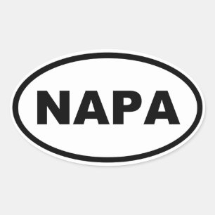 STICKER OVALE NAPA