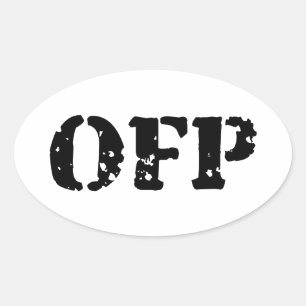 STICKER OVALE OFP