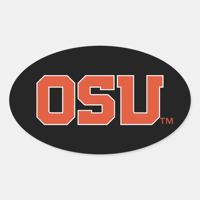 STICKER OVALE OSU (Devant)