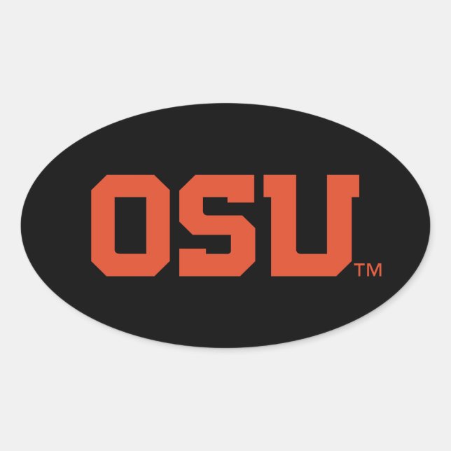 STICKER OVALE OSU (Devant)