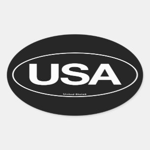 Sticker Ovale Oval des États-Unis