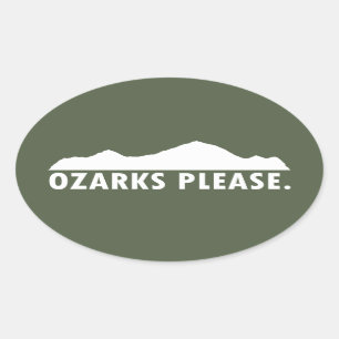 Sticker Ovale Ozarks svp