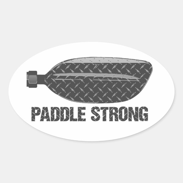 Sticker Ovale Paddle fort (Devant)
