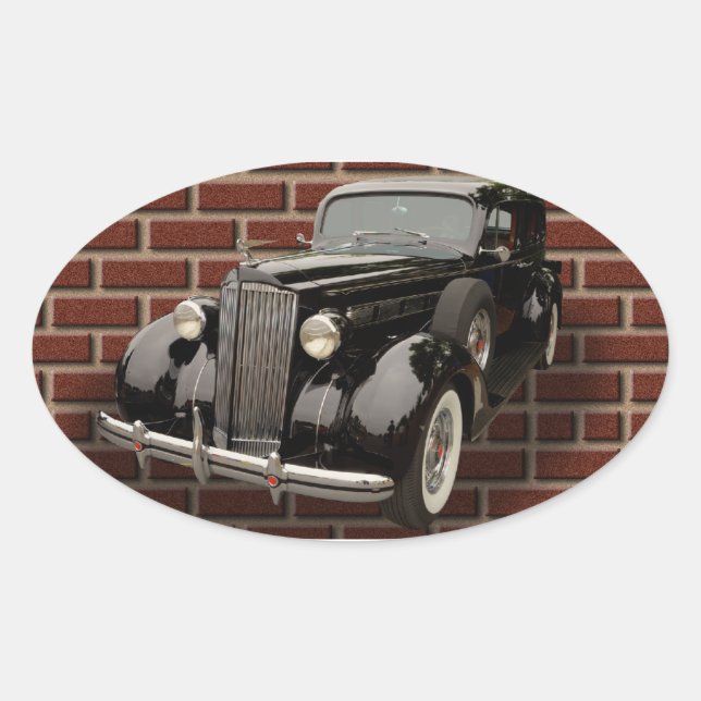 STICKER OVALE PAQUET 1937 (Devant)