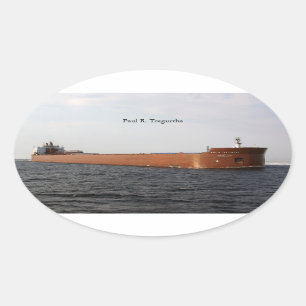 Sticker Ovale Paul R. Collier de Tregurtha