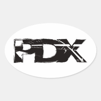 Sticker Ovale PDX Fremont