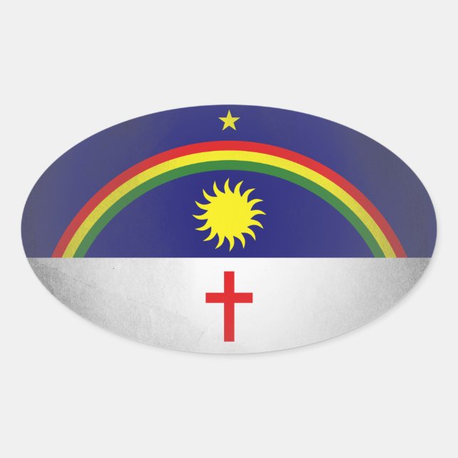 Sticker Ovale Pernambuco (Devant)