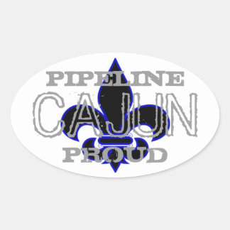 Sticker Ovale Pipeline Cajun