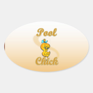 Sticker Ovale Piscine