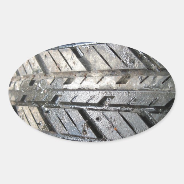 Sticker Ovale Pneu (Devant)