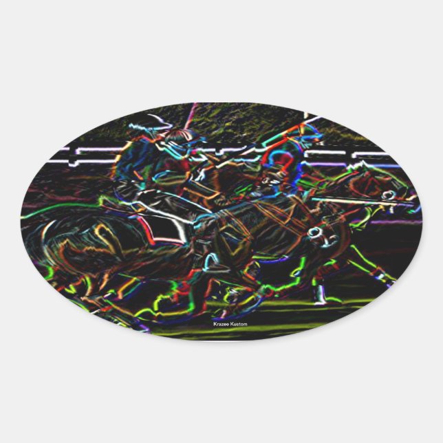 Sticker Ovale Polo (Devant)