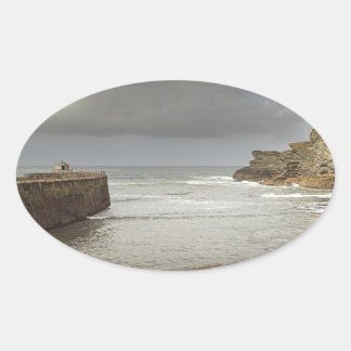 Sticker Ovale Port de Portreath