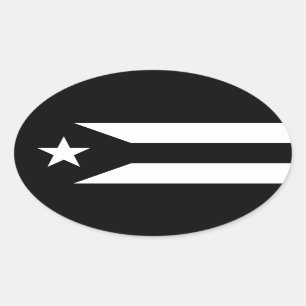 Sticker ovale Porto Rico