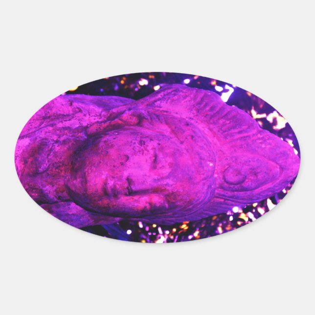 Sticker Ovale Quan Yin (Devant)