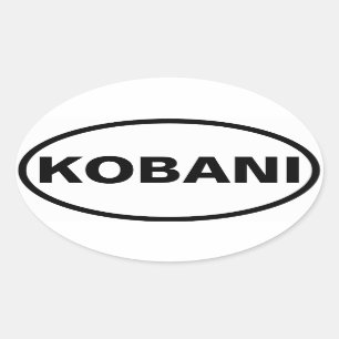 Sticker Ovale QUATRE Kobani