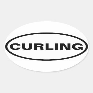 STICKER OVALE QUATRE "SE COURBANT "