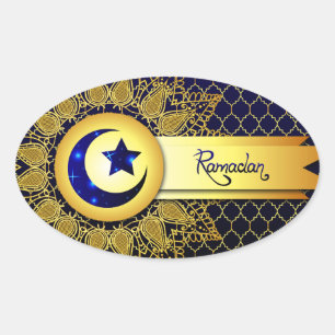 Sticker Ovale Ramadan