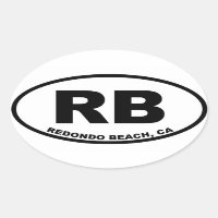 RB Redondo Beach ovale