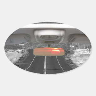 Sticker Ovale Route du Colorado