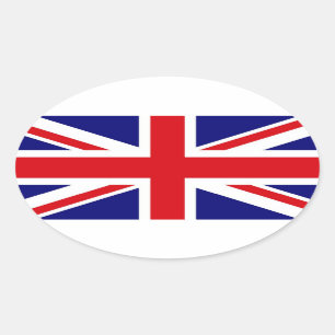 STICKER OVALE ROYAUME-UNI