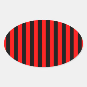 Sticker Ovale Ruby Black