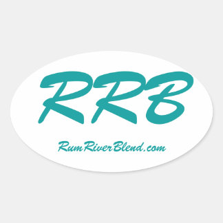 Sticker Ovale Rum River Blend