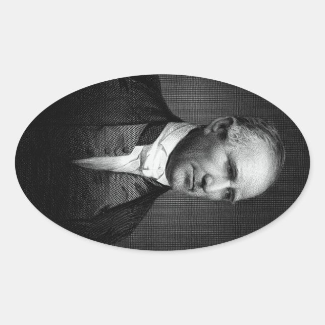 Sticker Ovale Sam Houston (Devant)