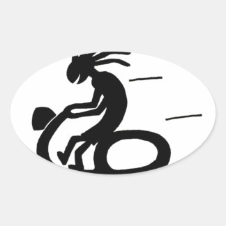 Sticker Ovale Scootapelli
