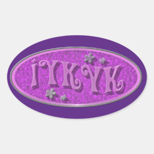 Sticker Ovale Si Vous Connaissez Slogan Epic Throwback Time