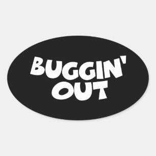 Sticker Ovale Sortir du boggin