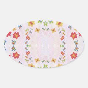Sticker Ovale Sourires de bébé : DiAMOND Graphics