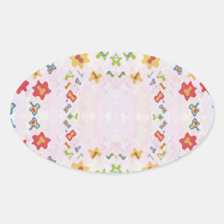 Sticker Ovale Sourires de bébé : DiAMOND Graphics