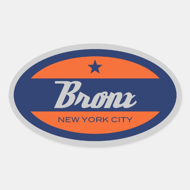 Sticker Ovale *Stickers Bronx (Devant)