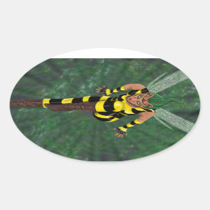 Sticker Ovale Stinger Oval