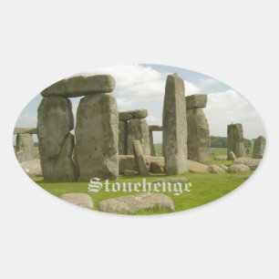 Sticker Ovale Stonehenge