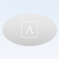 Subtil Gray Gradient Nom de famille Monogramme