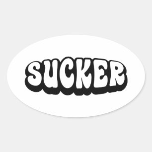 STICKER OVALE SUCKER