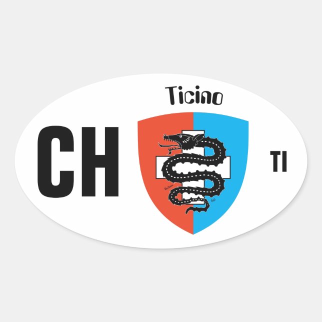 Sticker Ovale Suisse Svizzera Svizra Switzerland Kleber (Devant)