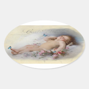 Sticker Ovale Sweet Dreams