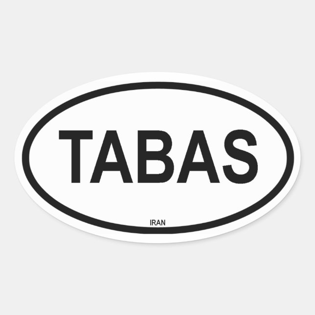 STICKER OVALE TABLES (Devant)