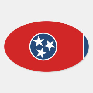 Sticker Ovale Tennessee