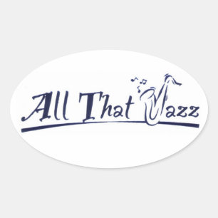 Sticker Ovale Tout ce Jazz