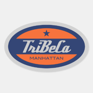 Sticker Ovale TriBeCa