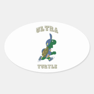 Sticker Ovale Ultra Turtle