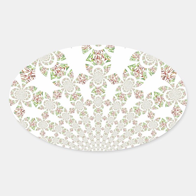 Sticker Ovale Unique Hakuna Matata Design : Vibes sereines (Devant)