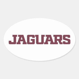Sticker Ovale Université Texas A&M de San Antonio Jaguars