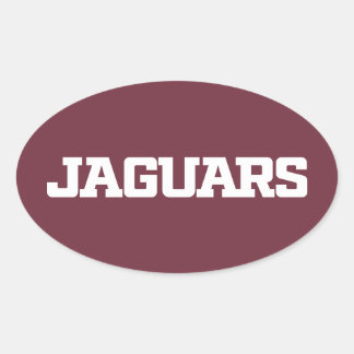 Sticker Ovale Université Texas A&M de San Antonio Jaguars