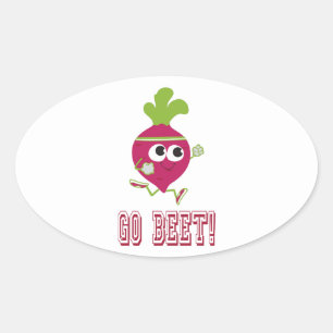 Sticker Ovale Va te faire !