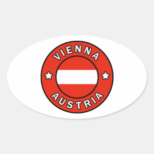 Sticker Ovale Vienne Autriche