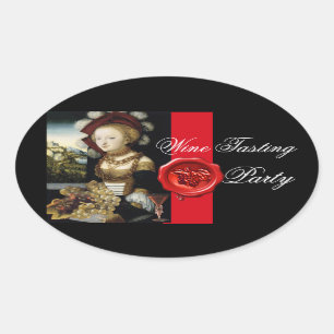 STICKER OVALE VINEYARD VIN ANTIQUE GRÂCE AU VINEYARD SAVOIR-FAIR